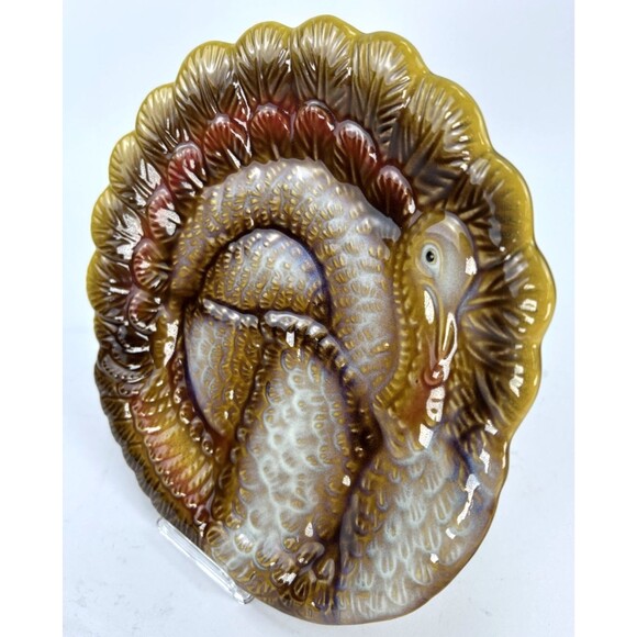 Better Homes & Gardens Turkey Figural Plate - Turkey NEW - Picture 2 of 12